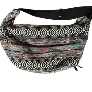 pVTG Woven Tapestry Festival Geometric‎ Crossbody Fanny Pack Hippie Grunge Bag